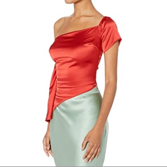 *SOLD* Bebe Side Sash Tail Top - Picture 3 of 8